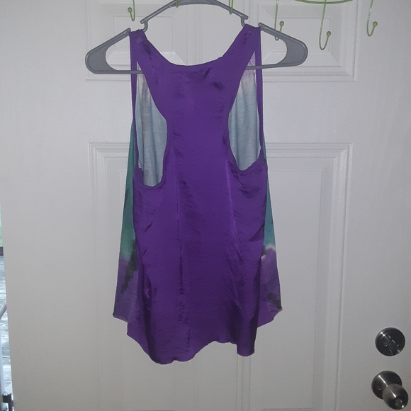 Stranded Hi-Lo Racerback Tye Dye Tank - Picture 2 of 2